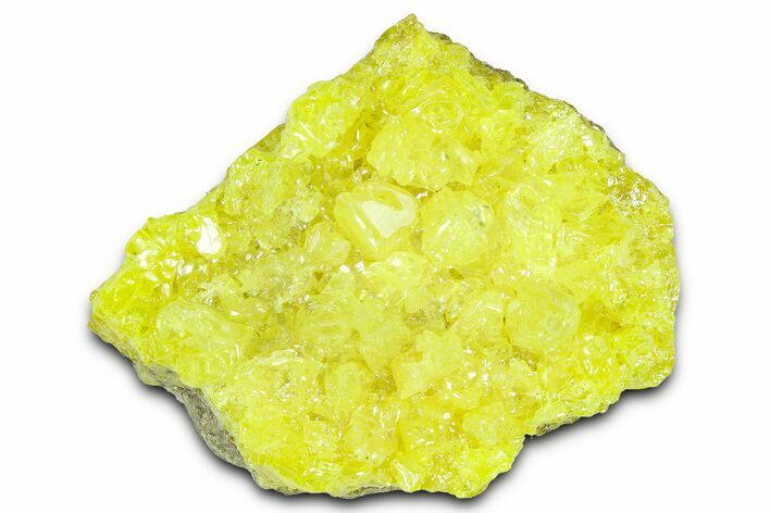 Bright-Yellow Sulfur Crystals - Bolivia #359336